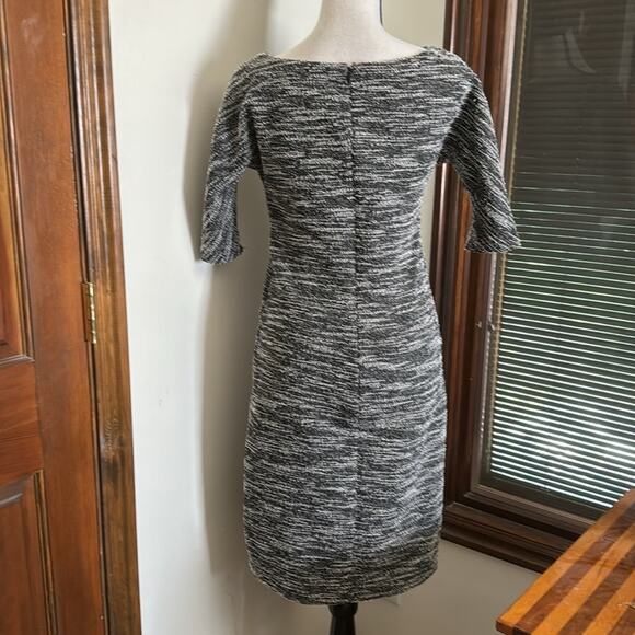 Maggy London | Mock Neck Space Dye Dress Size 12 (See note) - Picture 3 of 10